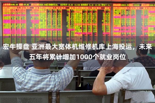 宏牛操盘 亚洲最大宽体机维修机库上海投运，未来五年将累计增加1000个就业岗位